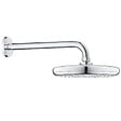 GROHE - Grohe Grohtherm Set de douche encastré avec mitigeur thermostatique, douche de tête 210mm + Douchette avec support mural, Chrome - vignette