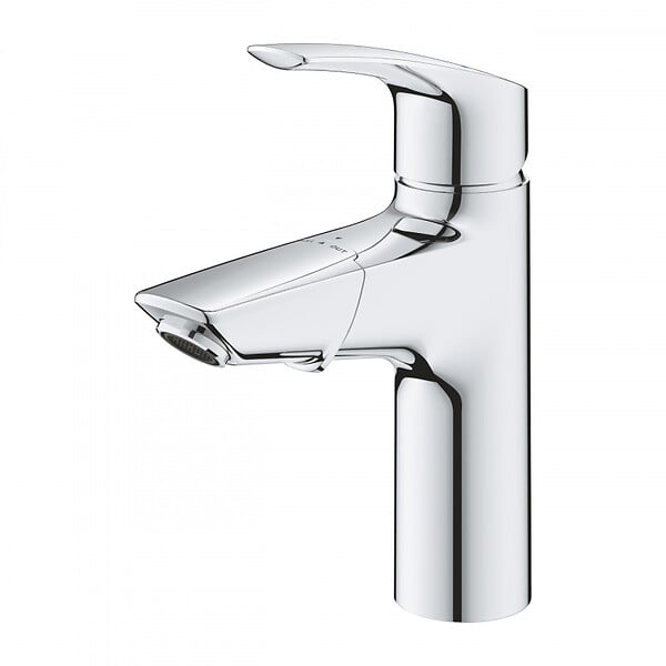 GROHE - Grohe Eurosmart Mitigeur monocommande taille M, avec cartouche en céramique, Chrome (23976003) - large