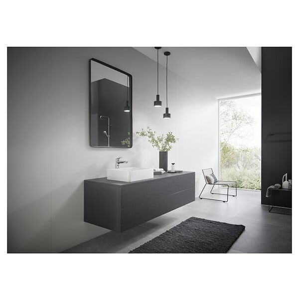 HANSGROHE - Hansgrohe Logis 190 Mitigeur lavabo, avec tirette et vidage synthétique, chromé (71090000) - large