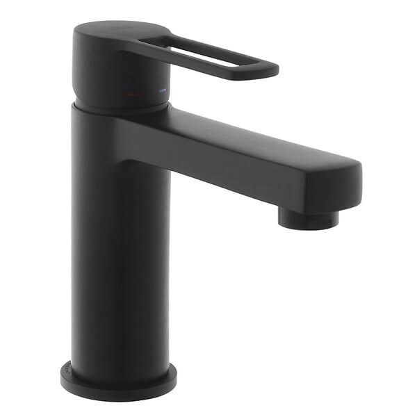 PAFFONI - Paffoni Ringo West Mitigeur de lavabo, Noir mat (RIN071NO) - large