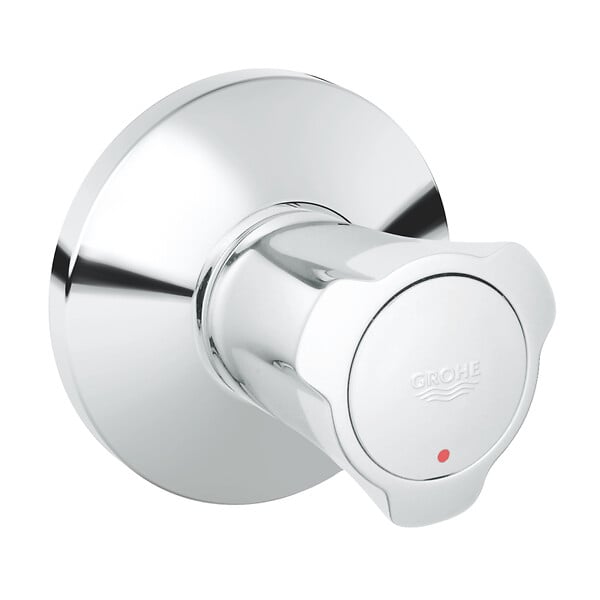 GROHE - Costa L façade pour robinet d'arrêt encastré, chrome (G19855001) - large