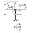 GROHE - Grohe Essence Mitigeur monocommande Lavabo  Taille S, Cool Sunrise (23590GL1) - vignette