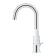 GROHE - EUROSMART Mitigeur monocommande de lavabo Taille L, avec vidage, Chrome (23970003) - vignette