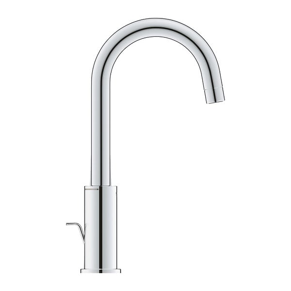 GROHE - EUROSMART Mitigeur monocommande de lavabo Taille L, avec vidage, Chrome (23970003) - large