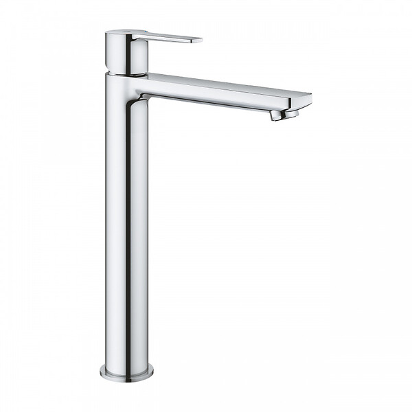 GROHE - Grohe Lineare Set Mitigeur Monocommande Lavabo Taille XL + Bonde clic clac Grohe pour lavabo avec trop-plein (23405001-CLICCLAC) - large