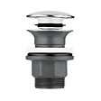 GROHE - Grohe Lineare Set Mitigeur Monocommande Lavabo Taille XL + Bonde clic clac Grohe pour lavabo avec trop-plein (23405001-CLICCLAC) - vignette