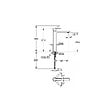 GROHE - Grohe Lineare Set Mitigeur Monocommande Lavabo Taille XL + Bonde clic clac Grohe pour lavabo avec trop-plein (23405001-CLICCLAC) - vignette