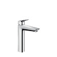 HANSGROHE - Hansgrohe Logis Lot de 2 Mitigeurs de lavabo XL avec ComfortZone 190, Chrome (71091000-DUO) - vignette