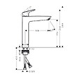 HANSGROHE - Hansgrohe Logis Lot de 2 Mitigeurs de lavabo XL avec ComfortZone 190, Chrome (71091000-DUO) - vignette