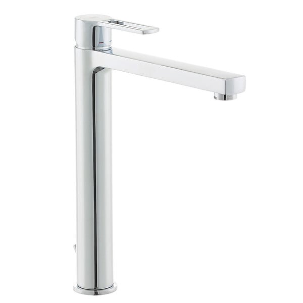 PAFFONI - Paffoni Ringo West Mitigeur de lavabo XL avec tirette et vidage, Chrome (RIN085) - large