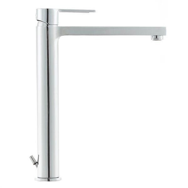 PAFFONI - Paffoni Ringo West Mitigeur de lavabo XL avec tirette et vidage, Chrome (RIN085) - large
