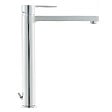 PAFFONI - Paffoni Ringo West Mitigeur de lavabo XL avec tirette et vidage, Chrome (RIN085) - vignette