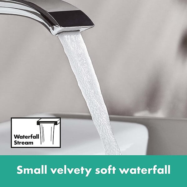 HANSGROHE - Hansgrohe Vivenis Mitigeur de lavabo 110 sans tirette ni vidage, chromé (75022000) - large