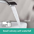 HANSGROHE - Hansgrohe Vivenis Mitigeur de lavabo 110 sans tirette ni vidage, chromé (75022000) - vignette