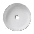 CERAMIA - Ceramia Vasque à poser ronde 36 cm hauteur 12,5 cm sans trop-plein blanc mat PixL (CEPX3636WM) - vignette