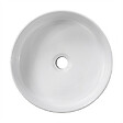 CERAMIA - Ceramia Vasque a poser ronde 36 cm hauteur 12,5 cm sans trop-plein blanc brillant Pixl (CEPX3636) - vignette