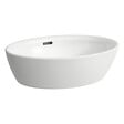 LAUFEN - Laufen Pro Vasque à poser 52x39cm sans trou pour robinetterie, avec trop-plein, Blanc (H8129640001091) - vignette