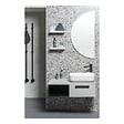 SWISS AQUA TECHNOLOGIES - Swiss Aqua Technologies Set vasque à poser rectangulaire 50x39x13cm sans trop-plein + bonde à écoulement libre Infinitio blanc - vignette
