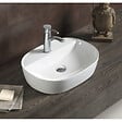 SWISS AQUA TECHNOLOGIES - Swiss Aqua Technologies Vasque à poser Infinitio 60 x 40 x 12,5 cm sans trop-plein, blanc (SATINF6040) - vignette