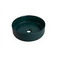 CERAMIA - Ceramia Vasque à poser ronde 36 cm hauteur 12,5 cm sans trop-plein vert mat PixL (CEPX3636GEM) - vignette