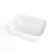 SWISS AQUA TECHNOLOGIES - Vasque à poser 45,5 x 32,5 x 13,5 cm sans trop-plein blanc mat Infinitio SAT (SATINF4532M) - vignette