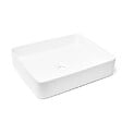 SWISS AQUA TECHNOLOGIES - Swiss Aqua Technologies Infinitio Vasque à poser 50 x 40 x 11 cm, sans trop-plein, Blanc mat (SATINF5040M) - vignette