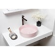 SWISS AQUA TECHNOLOGIES - Swiss Aqua Technologies Vasque à poser Infinitio 39 x 39 x 12 cm sans trop-plein, rose mat (SATINF3939PM) - vignette