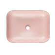 SWISS AQUA TECHNOLOGIES - Swiss Aqua Technologies Infinitio Vasque à poser 50 x 39 x 13 cm, sans trop-plein, Rose mat (SATINF5039PM) - vignette