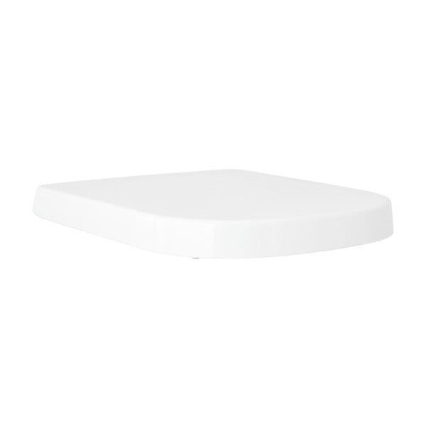 GROHE - Grohe Euro Ceramic Abattant WC déclipsable Duroplast, charnières en acier inoxydable, blanc (G39331002) - large