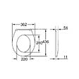 GROHE - Grohe Bau Ceramic Siège WC, blanc (39492000) - vignette