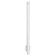 OPTIMA - Cube Way Porte-papier toilette mural en laiton, Chrome (SPI28) - vignette