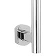 OPTIMA - Cube Way Porte-papier toilette mural en laiton, Chrome (SPI28) - vignette