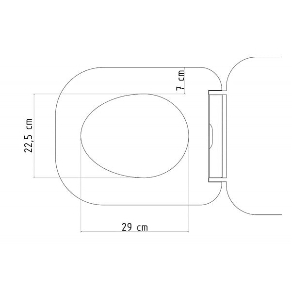 IDEVIT - Abattant Havana softclose slim (HA030S) - large