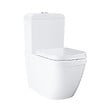 GROHE - Grohe Euro Ceramic Cuvette WC à poser, Triple Vortex, Blanc alpin (39338000) - vignette