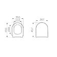 VITRA - Vitra  Integra abattant frein de chute, blanc (131-003-009) - vignette