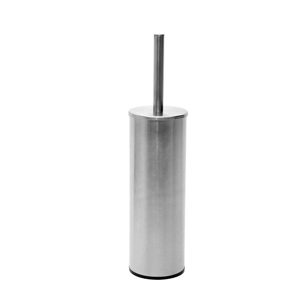 OPTIMA - Brosse WC en acier inoxydable brossé (STETKAMAT) - large