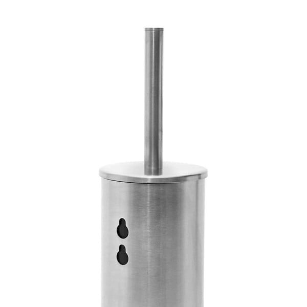 OPTIMA - Brosse WC en acier inoxydable brossé (STETKAMAT) - large