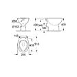 GROHE - Grohe Bau Ceramic WC à poser, blanc alpin (39430000) - vignette