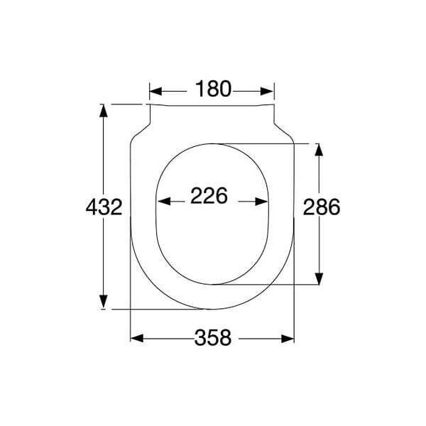 VILLEROY & BOCH - Villeroy & Boch Subway 2.0 Abattant Slimseat en Duroplast, QuickRelease et SoftClosing (9M78S101) - large
