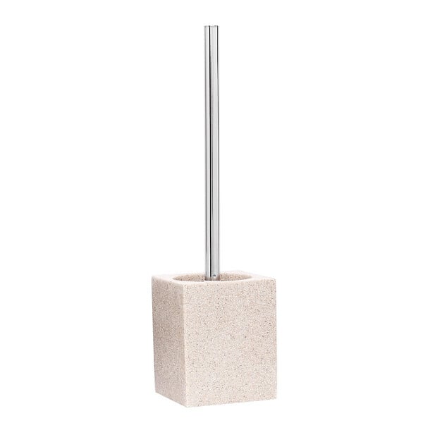 OPTIMA - Supera Brosse de toilette en polyrésine, Sable (SUP37) - large