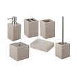 OPTIMA - Supera Brosse de toilette en polyrésine, Sable (SUP37) - vignette