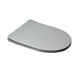 SWISS AQUA TECHNOLOGIES - Abattant soft close pour WC suspendu Infinitio, gris mat (Seat-GreyInfinitio) - vignette