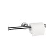 HANSGROHE - Hansgrohe Logis Universal Pack brosse WC + support de rouleau double, Chrome (41722000-DUOLOGIS2) - vignette
