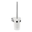 HANSGROHE - Hansgrohe Logis Universal Pack brosse WC + support de rouleau double, Chrome (41722000-DUOLOGIS2) - vignette