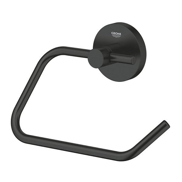 GROHE - Grohe START dérouleur de papier mural, noir mat (G-412002430) - large
