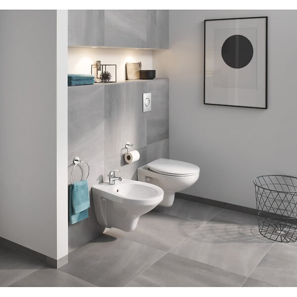 GROHE - Grohe Bau Ceramic Bidet suspendu, blanc alpin (39433000) - large