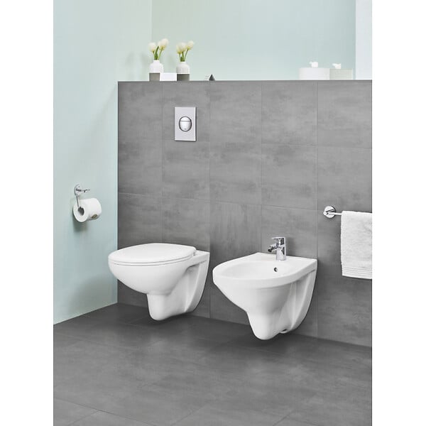 GROHE - Grohe Bau Ceramic Bidet suspendu, blanc alpin (39433000) - large