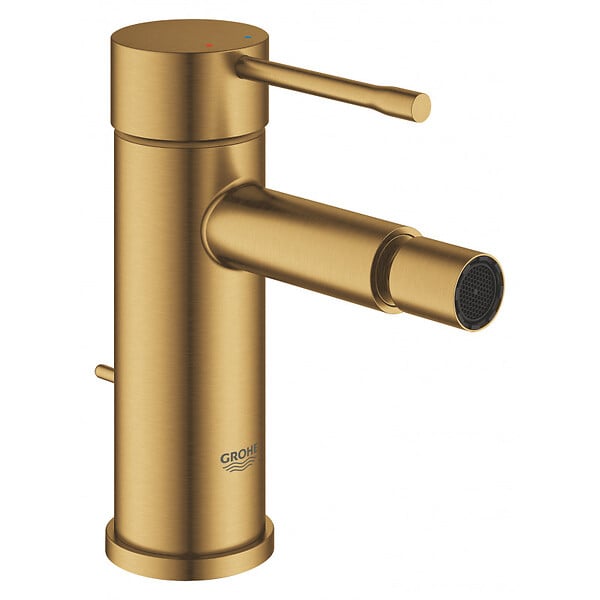 GROHE - Grohe Essence Mitigeur monocommande Bidet Taille S, Cool Sunrise brossé (32935GN1) - large