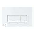 ALCA - Plaque de commande double touche blanche (M570) - vignette