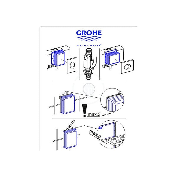 GROHE - Grohe trappe de visite (66791000) - large